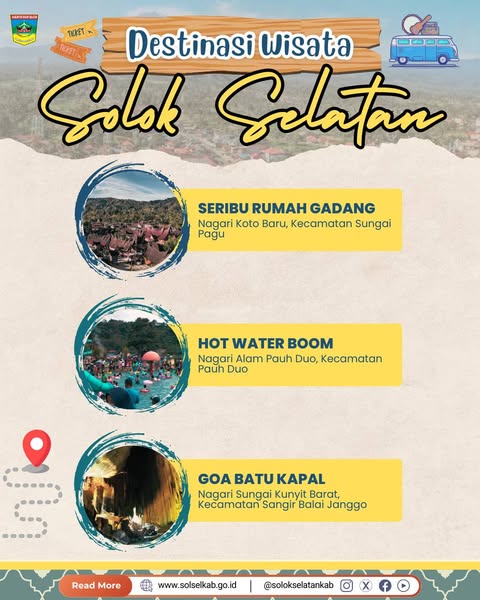 Solok Selatan, daerah Sarantau Sasurambi juga dikenal dengan julukan 'Heart Of Minangkabau'...