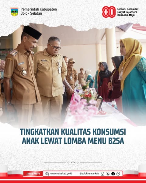 Tingkatkan Kualitas Konsumsi Anak Lewat Lomba Menu B2SA