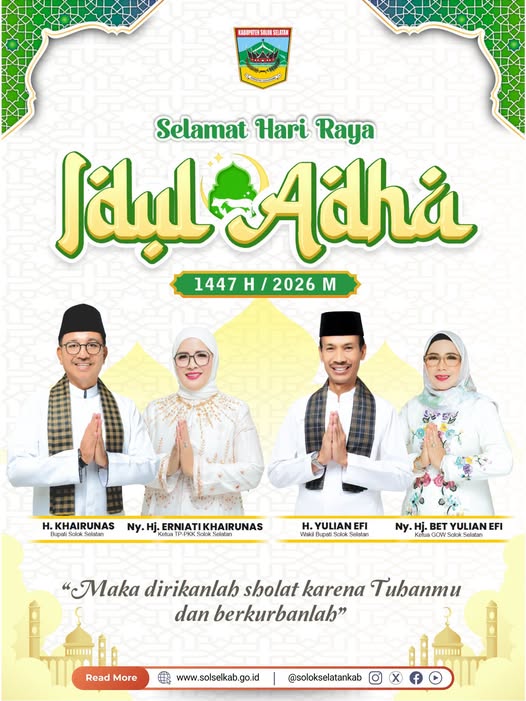 Selamat Hari Raya Idul Adha 1447 Hijriah 2026 Masehi