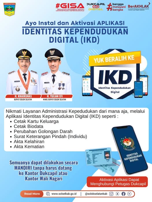 Ayo Instal dan Aktivasi Identitas Kependudukan Digital (IKD)