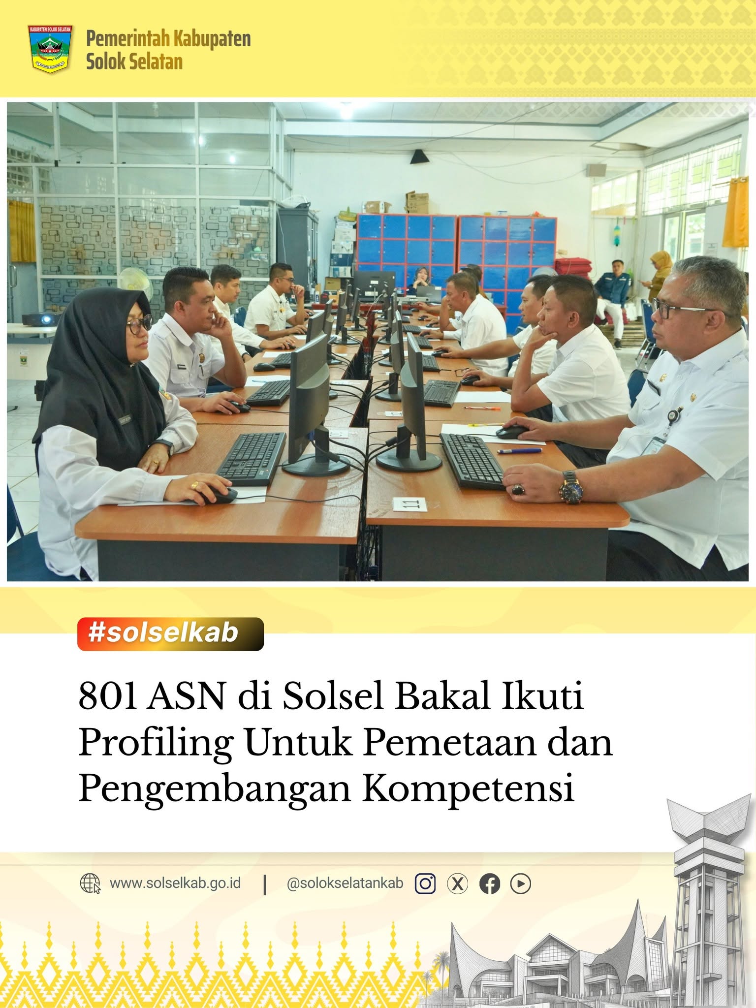 801 ASN di Solsel Bakal Ikuti Profiling Untuk Pemetaan dan Pengembangan Kompetensi
