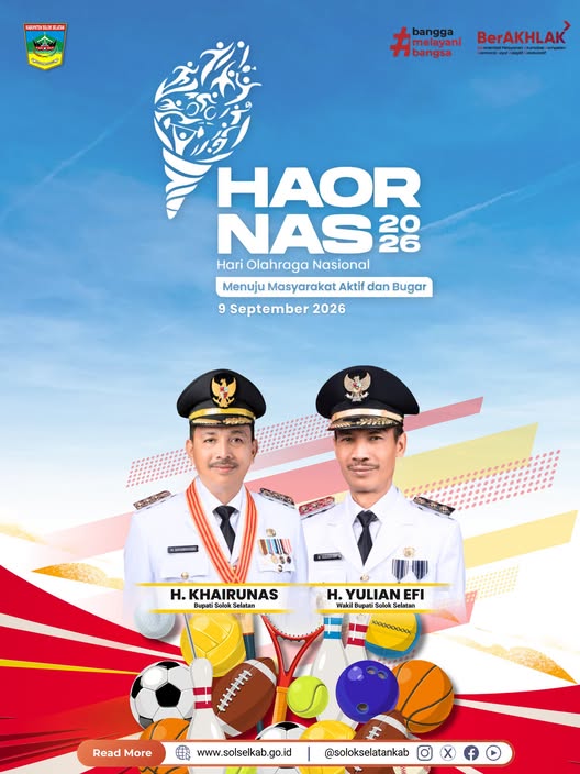 Selamat Hari Olahraga Nasional Tahun 2026